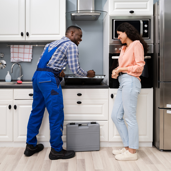 can you provide an estimate for cooktop repair before beginning any work in Grantham NH